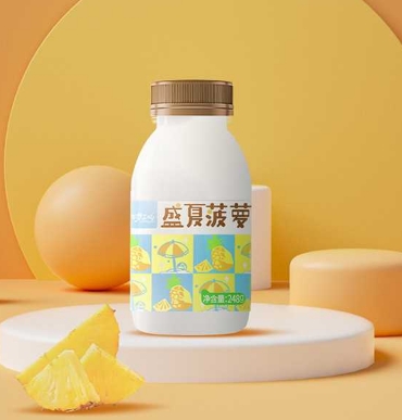 盛夏菠萝风味酸乳